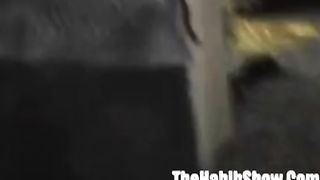 Puttanella ebony in lingerie