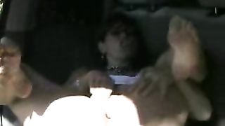 Grassa amatoriale squirta in webcam