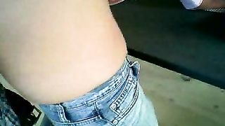 Milf bionda amatoriale grassottella