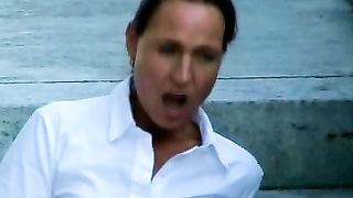 Bionda tedesca lecca cazzo POV