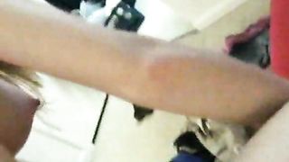 Primo piano di una calda sborrata