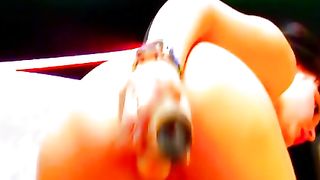 Tettona si scopa con un vibratore