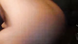 Calda tettona ebony in webcam