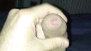 Io che sborro a letto