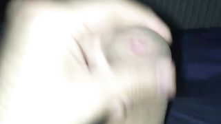 Io che sborro a letto