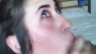 Pompino da ragazza conosciuta in palestra