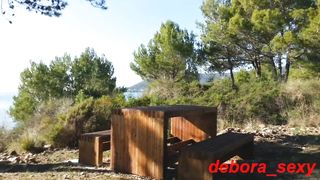 Debora nuda in spiaggia!!!