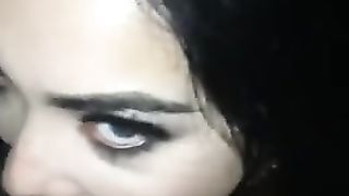 Cazzone di 25 CM tutto in gola a questa troiona