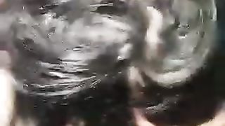 Bodybuilder vogliosa di succhiare