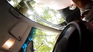 Due bottarelle alla zoccola albanese in auto