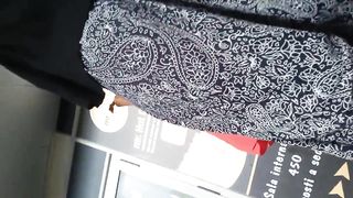 Maialona in Stazione a Roma