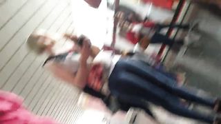 Maialona in Stazione a Roma