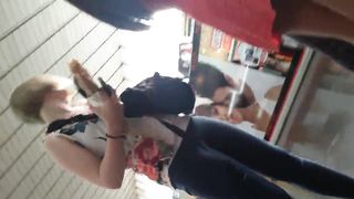 Maialona in Stazione a Roma