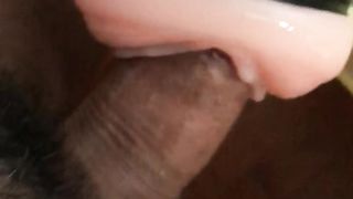 Cazzo gay vuole provare la figa fotte fleshlight