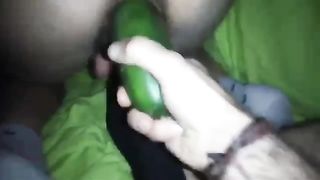 Come fai a prendere TUTTA LA ZUCCHINA NELLA FIGA