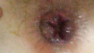 Rita sborrata nel suo culetto pelosetto...