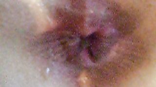 Rita sborrata nel suo culetto pelosetto...