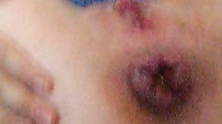 Rita sborrata nel suo culetto pelosetto...