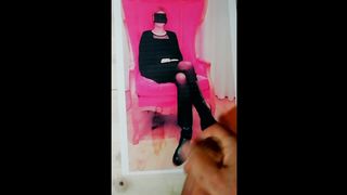 La sborro sulle gambe