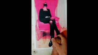 La sborro sulle gambe