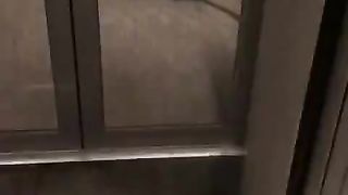 La sua ragazza glielo succhia in treno