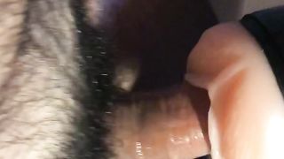 Masturbazione con figa in silicone