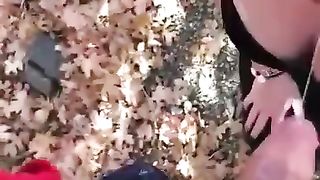 Un bellissimo soffocone in giardino