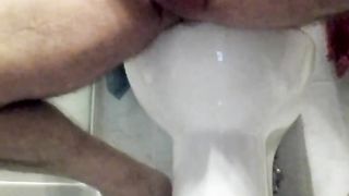 Il mio grosso cazzo duro che sborra