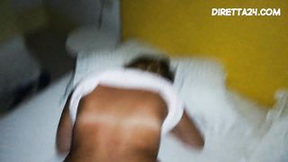 Troia romana scopata a pecora dal suo amante