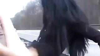 Super Trombata in autostrada