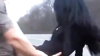 Super Trombata in autostrada