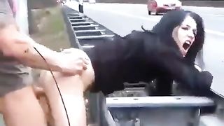 Super Trombata in autostrada