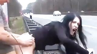 Super Trombata in autostrada