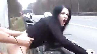 Super Trombata in autostrada