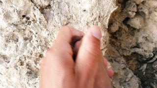 Sborrata in spiaggia