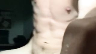 Ecco il mio cazzo che sborra...