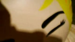 Il mio cazzo in bocca alla bambola