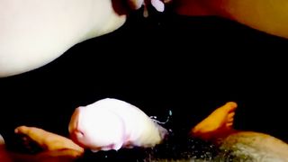 Vagina riempita di sborra