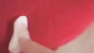 Piedini e scarpette bianche