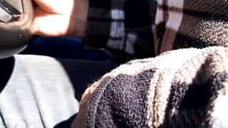 Mi scopo vecchia autostoppista all'aperto