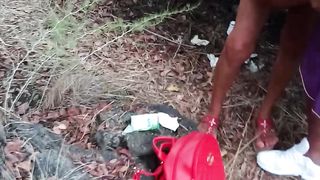 Succhio il cazzo a uno sconosciuto al parco