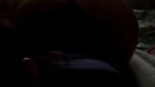 Sveglia mattutina con gran culetto da brasiliana già aperto