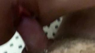 Riempito dai caldi umori di mia moglie...