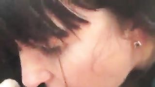 Pompino da bella milf italiana