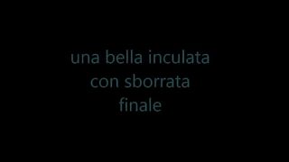 UNA BELLA INCULATA CON SBORRATA