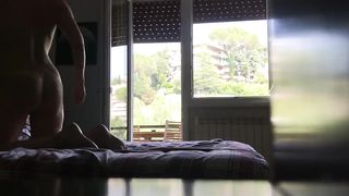 Lei eccitatissima gode sul mio cazzo