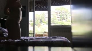 Lei eccitatissima gode sul mio cazzo