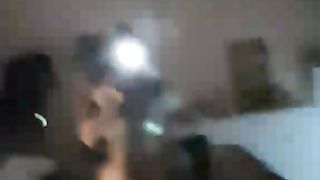 Scopo la mia porca davanti allo specchio