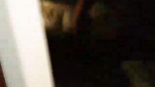 Scopo la mia porca davanti allo specchio