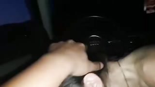 Mi scopo la mia troietta nell’Audi nuova